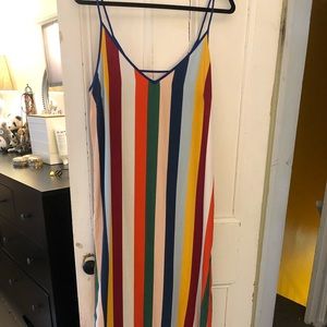 Super light & breezy striped maxi dress
